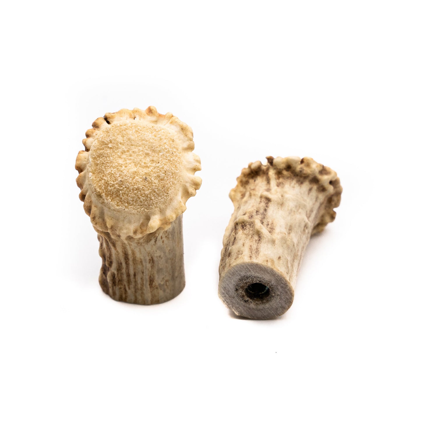 Natural Deer Antler Burr Cabinet Knob - Antler Cabinet Knobs - Antler Knobs - Antler Drawer Handles - Antler Knobs
