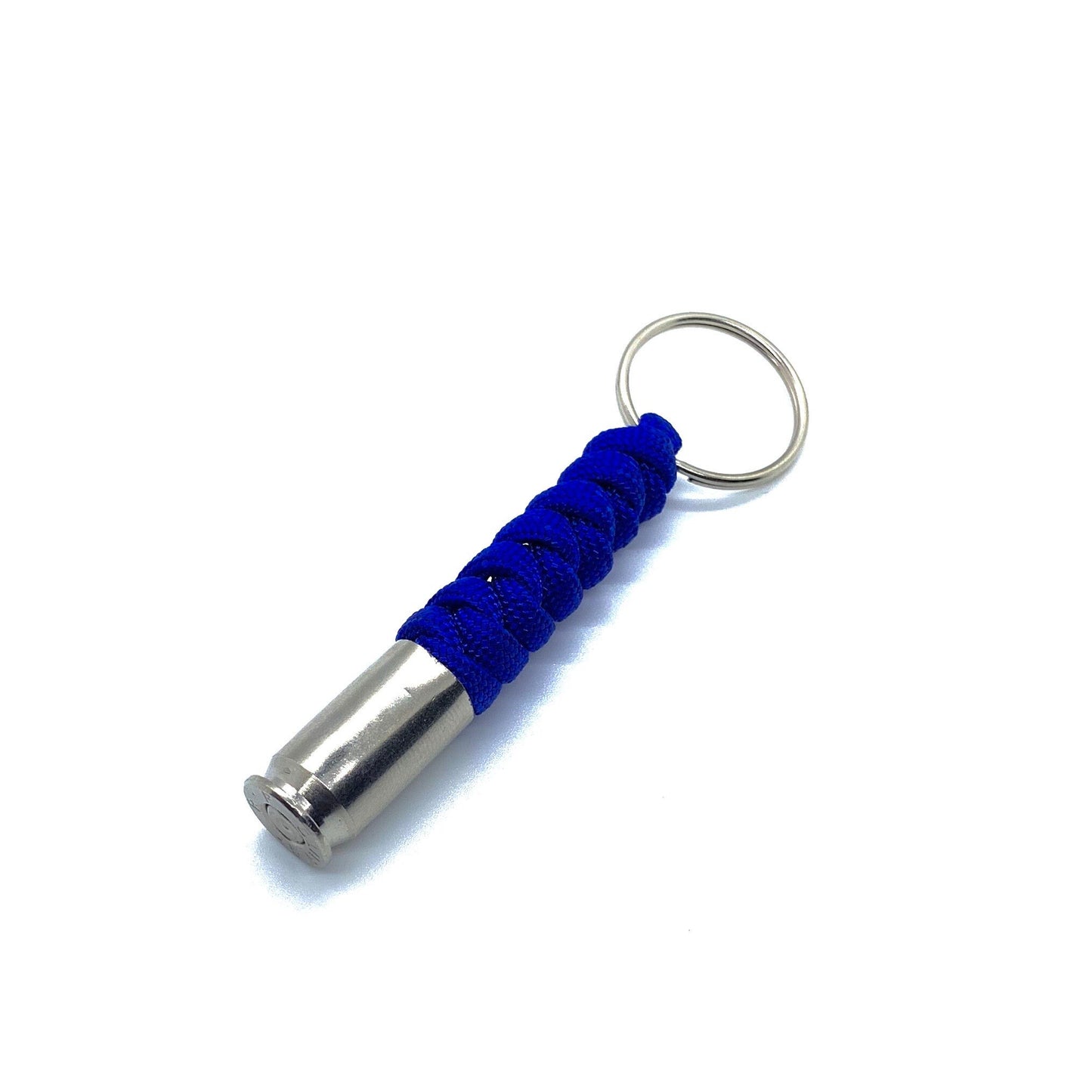 Paracord Spent Brass Keychain