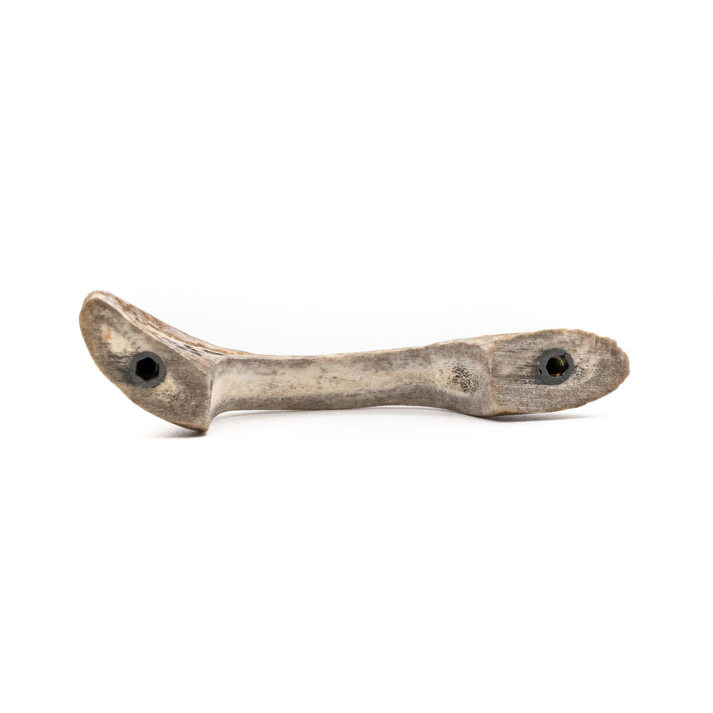 Antler Door Handle - Cabinet or Drawer Pull Hardware (Handmade Rustic Decor for Log Cabin or Hunting Lodge (Medium)