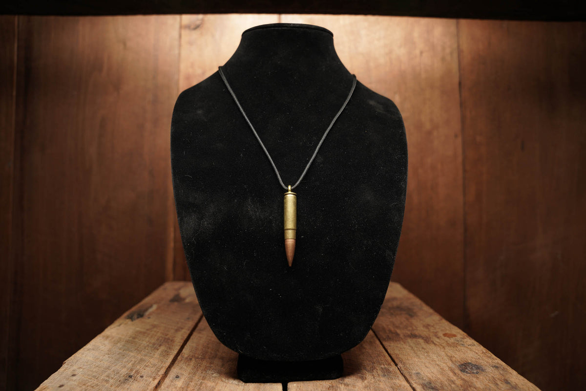Spent Brass Bullet Necklace