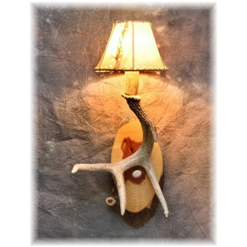 Small Deer Antler Sconce