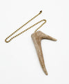 Ceiling Fan Pull Chain - Small Antler Fork