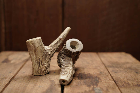 Antler Pipes - Real Antler Smoke Pipe - Antler Gifts