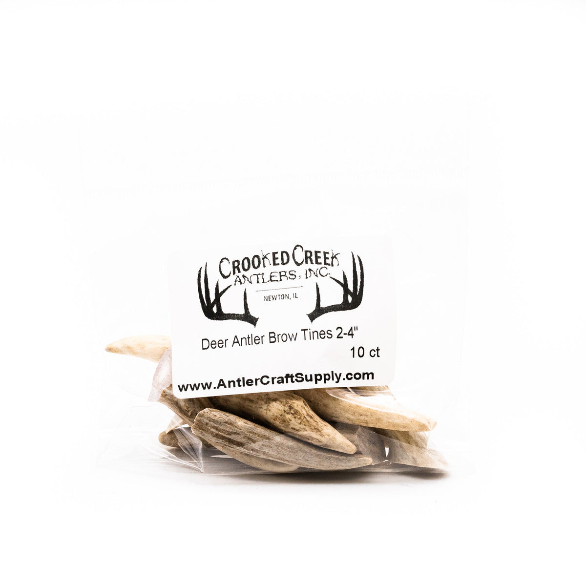 Deer Antler Brow Tines - For Antler Arts and Crafts - Antler Jewelry - Brow Tines for Crafting