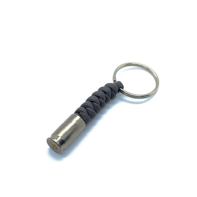 Paracord Spent Brass Keychain