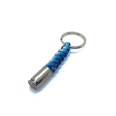 Paracord Spent Brass Keychain