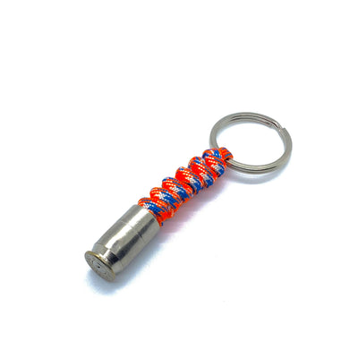 Paracord Spent Brass Keychain