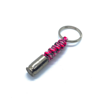 Paracord Spent Brass Keychain