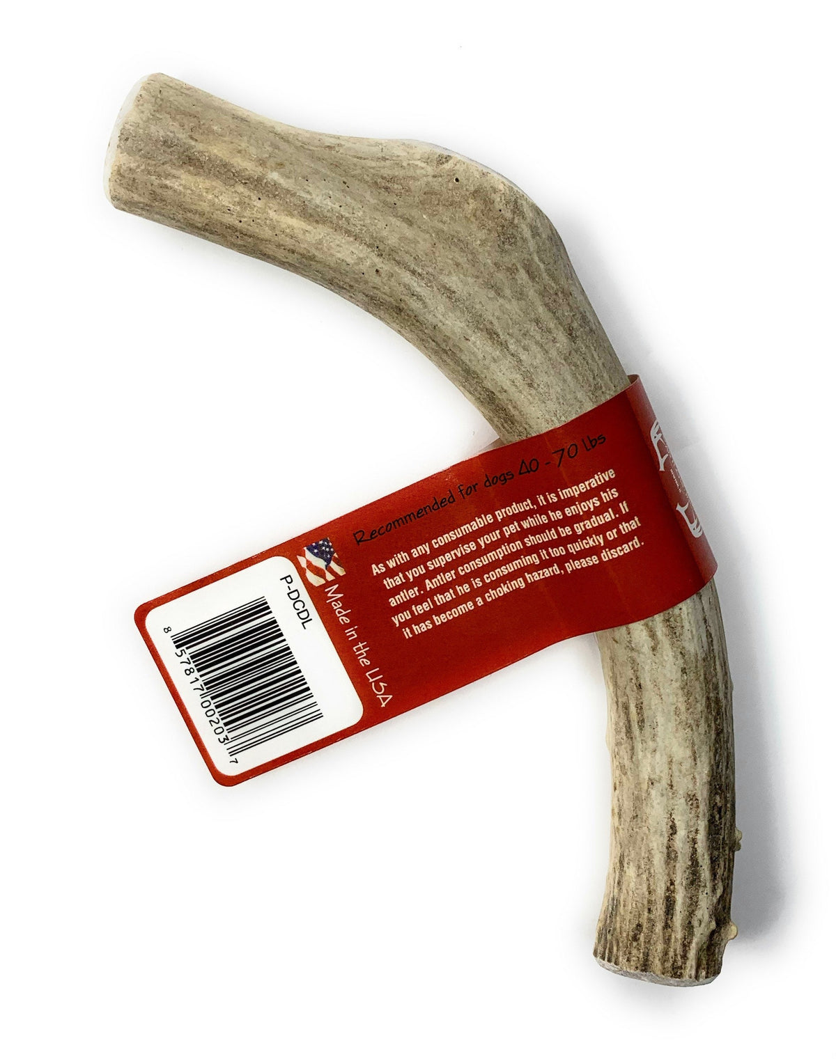 Large Deer Antler-All Natural, Grade A, Premium Antler Dog Treats, Organic Dog Chews, Naturally Shed Antlers from USA