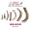 Deer Antler Dog Chews 2 ct- All Natural, Grade A, Premium Antler Dog Treats, Organic Dog Chews, Naturally Shed Antlers from USA