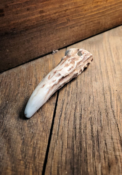 Small Brow Tine Pendant