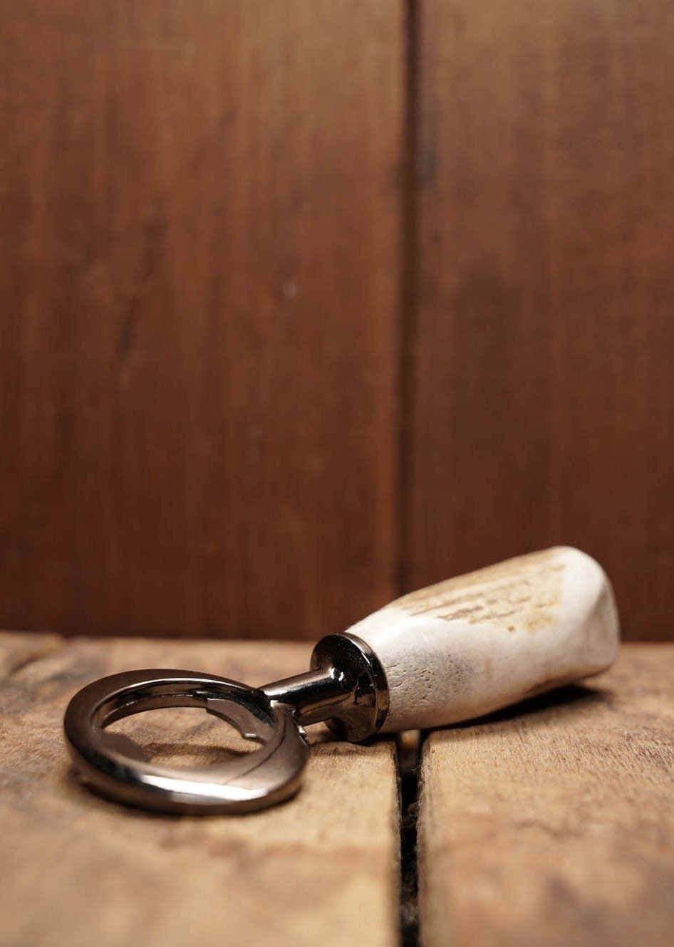 Antler Bottle Opener | Handmade Deer Antler Handle | Heavy Duty Bar Tool | Gifts For Hunters | Manual Bottle Opener | Old Fashioned Opener