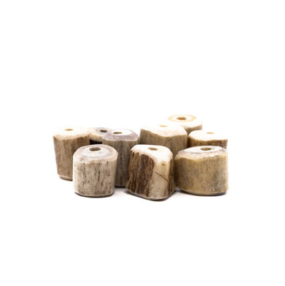 Large Antler Beads, 10 ct