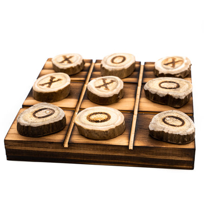 Tic Tac Toe Game - Antler Tic Tac Toe Board Game - Crooked Creek Antlers