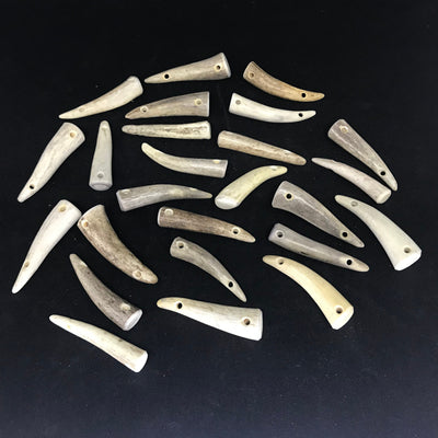 25 ct Deer Antler Tip Bracelet Link