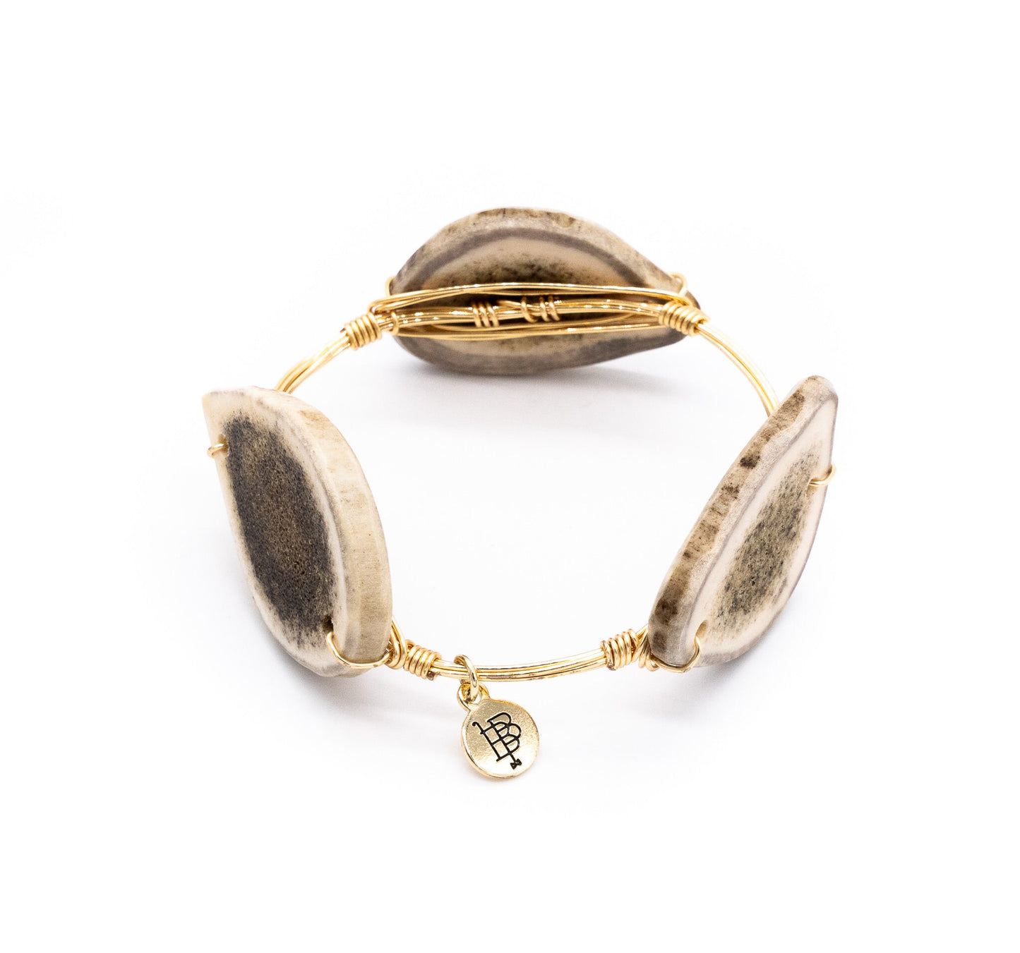 Flat Antler Bracelet Links