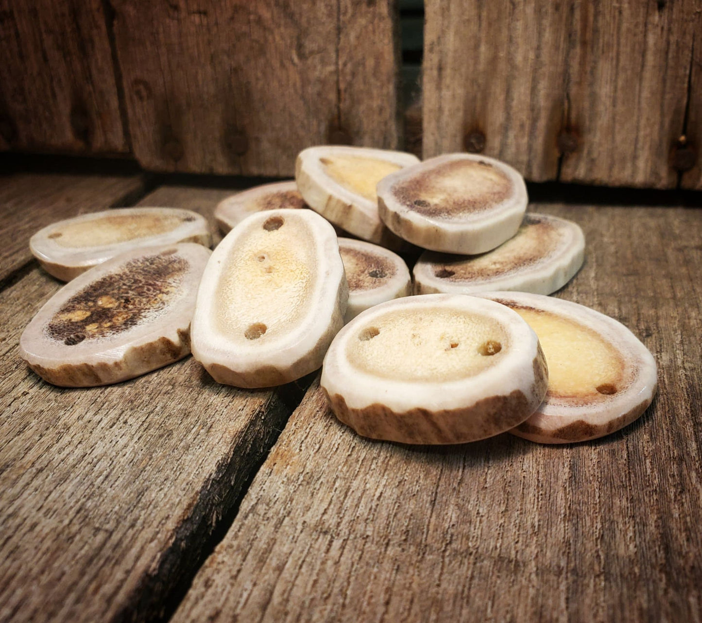 Flat Antler Bracelet Links