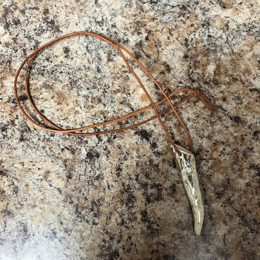 Antler Brow Tine Necklace Great Gifts For Him or Her