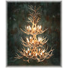 52 Antler, 24 Light Three Tier Mule Deer Antler Chandelier