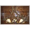 Elk Antler Pool Table Chandelier