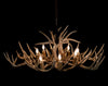 16 Antler, 8 Light Oblong Whitetail Chandelier