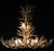 28 Antler, 12 Light Deluxe Cascading Mule Deer Antler Chandelier