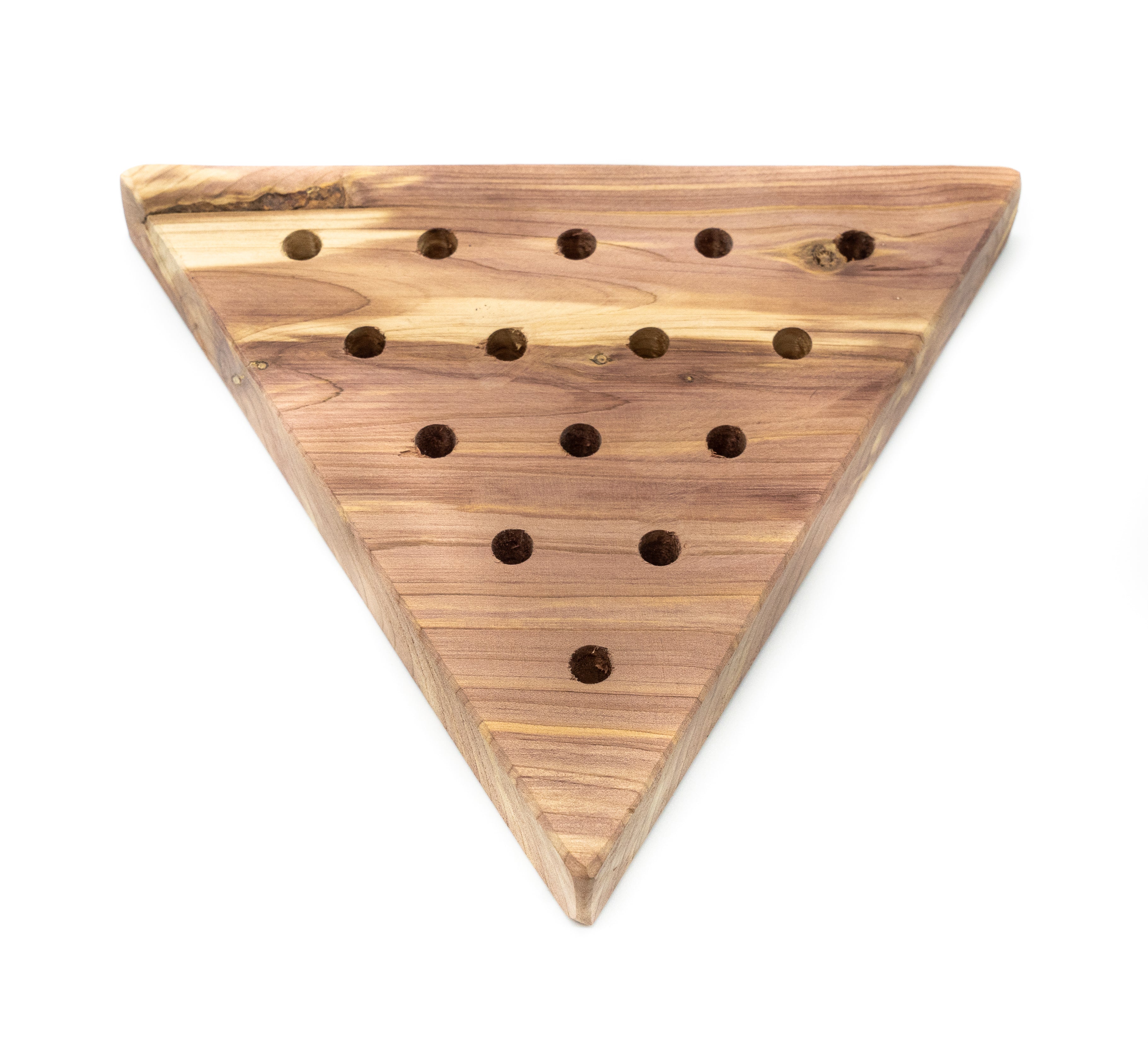 Triangle Peg Game Peg Solitaire Game Wood Peg Board Game -  Portugal