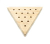 Tricky Triangle - Peg Solitaire - Bullet Peg Game Puzzle - Cracker Barrel Board Game - Wood Jumping Peg Game - Gifts For Kids