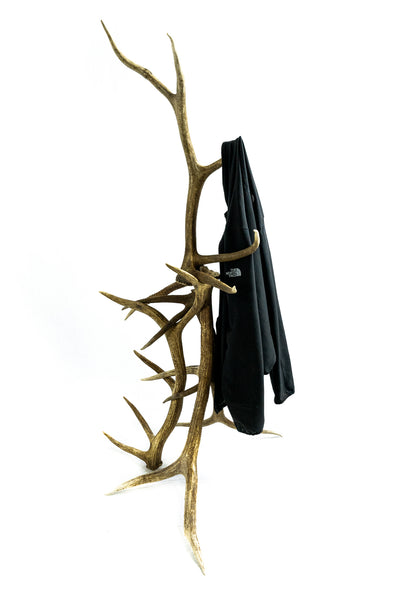 Large Elk Antler Coat Rack/Hall Tree