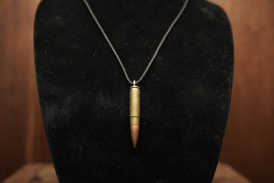 Spent Brass Bullet Necklace