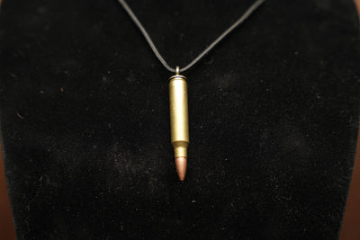 Spent Brass Bullet Necklace