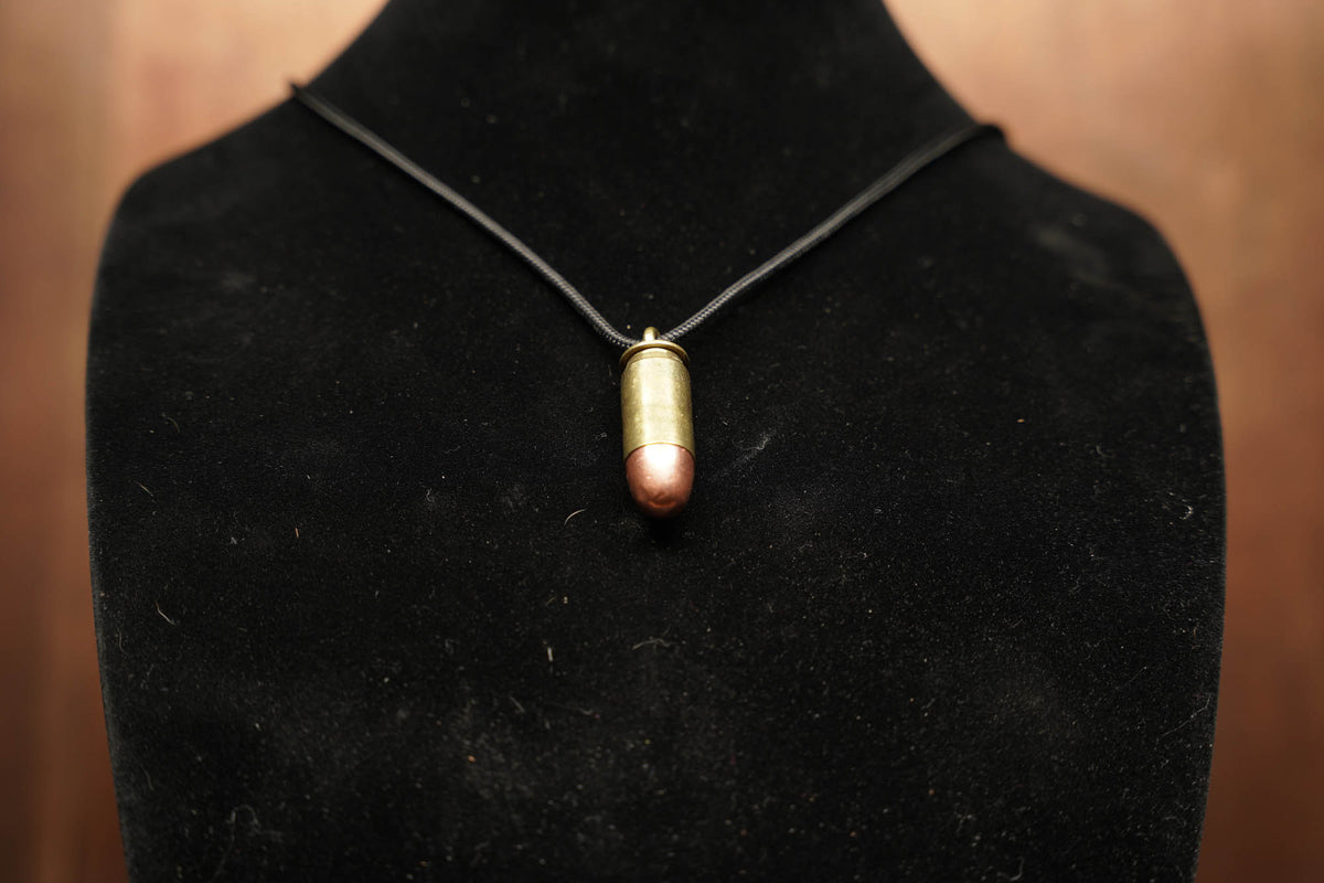 Spent Brass Bullet Necklace