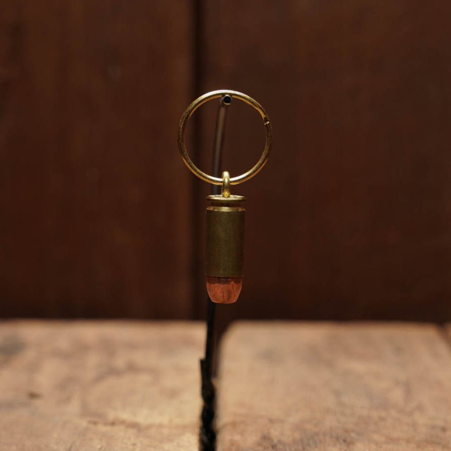 40 Spent Brass Bullet Keychain, 5 ct