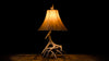 Small 3-4 Antler Whitetail Nightstand Lamp