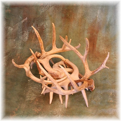 Whitetail Antler Log Holder