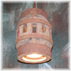 Wagon Wheel Hub Pendant Light