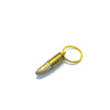 Deer Antler Bullet Keychain