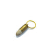 Deer Antler Bullet Keychain