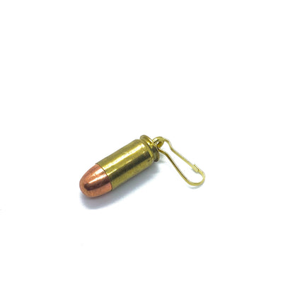 Spent Brass Bullet Zipper Pull