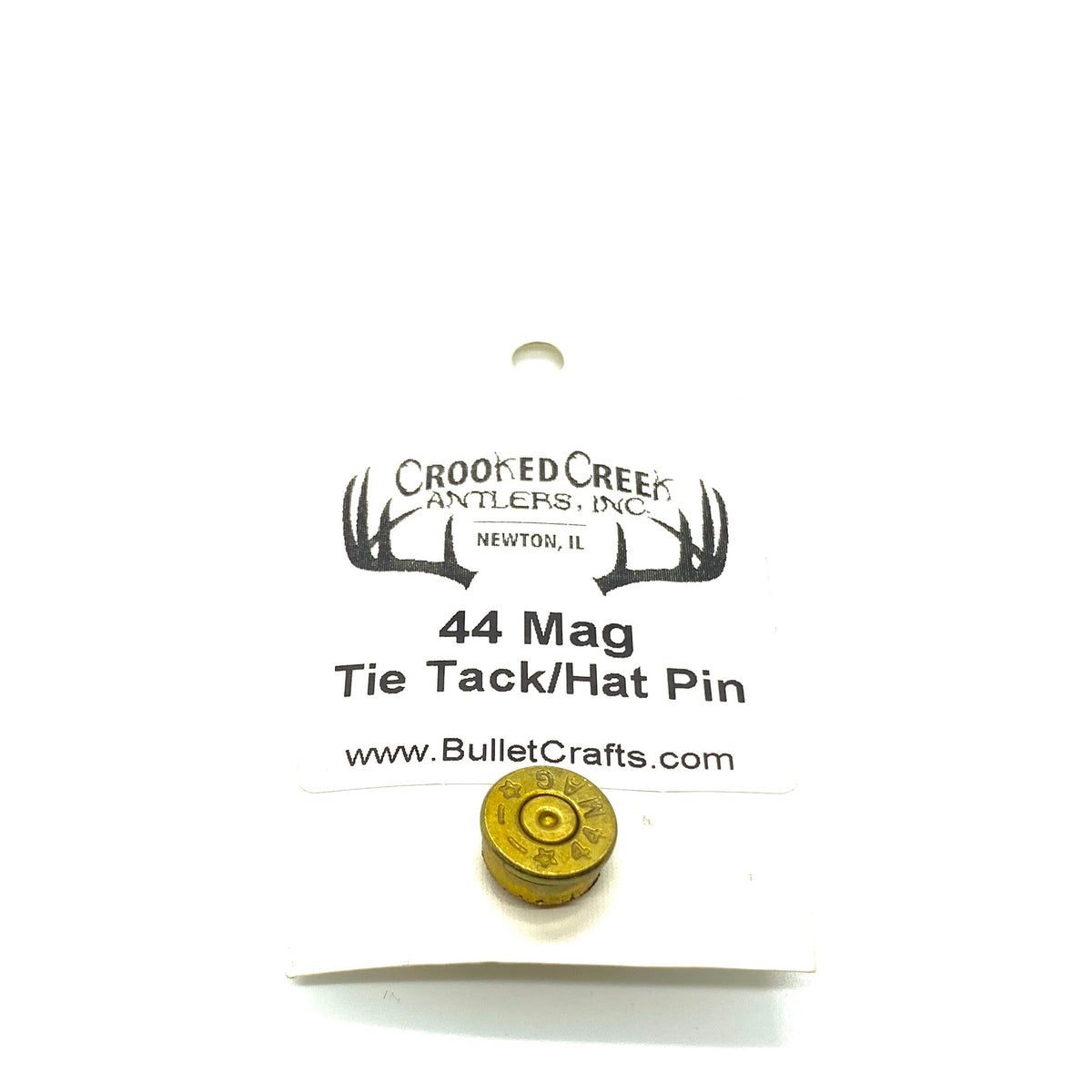 Spent Brass Bullet Hat Pin/Tie Tack