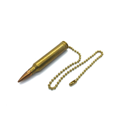 Spent Brass Bullet Fan Pull Chain