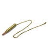 Spent Brass Bullet Fan Pull Chain