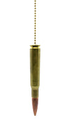 Spent Brass Bullet Fan Pull Chain