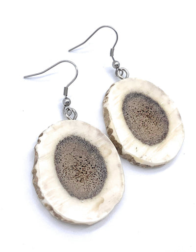 Deer Antler Earrings