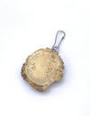 Natural Antler Burr Zipper Pull