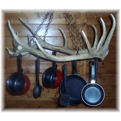 Elk Antler Pot Rack
