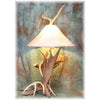 Combination Antler Table Lamp