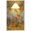 Medium Elk Antler Floor Lamp