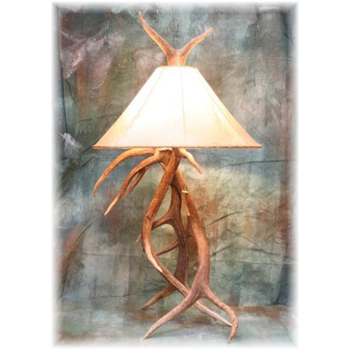 Elk Antler Table Lamp