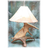 Large Moose Antler Table Lamp